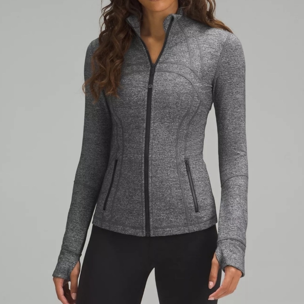 Lululemon Define Jacket - Heathered Black - Size 4